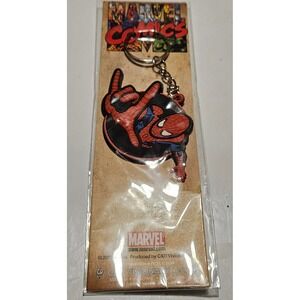 Marvel Comics Spider-Man Keychain - C&D Visionary -‎ New on Card